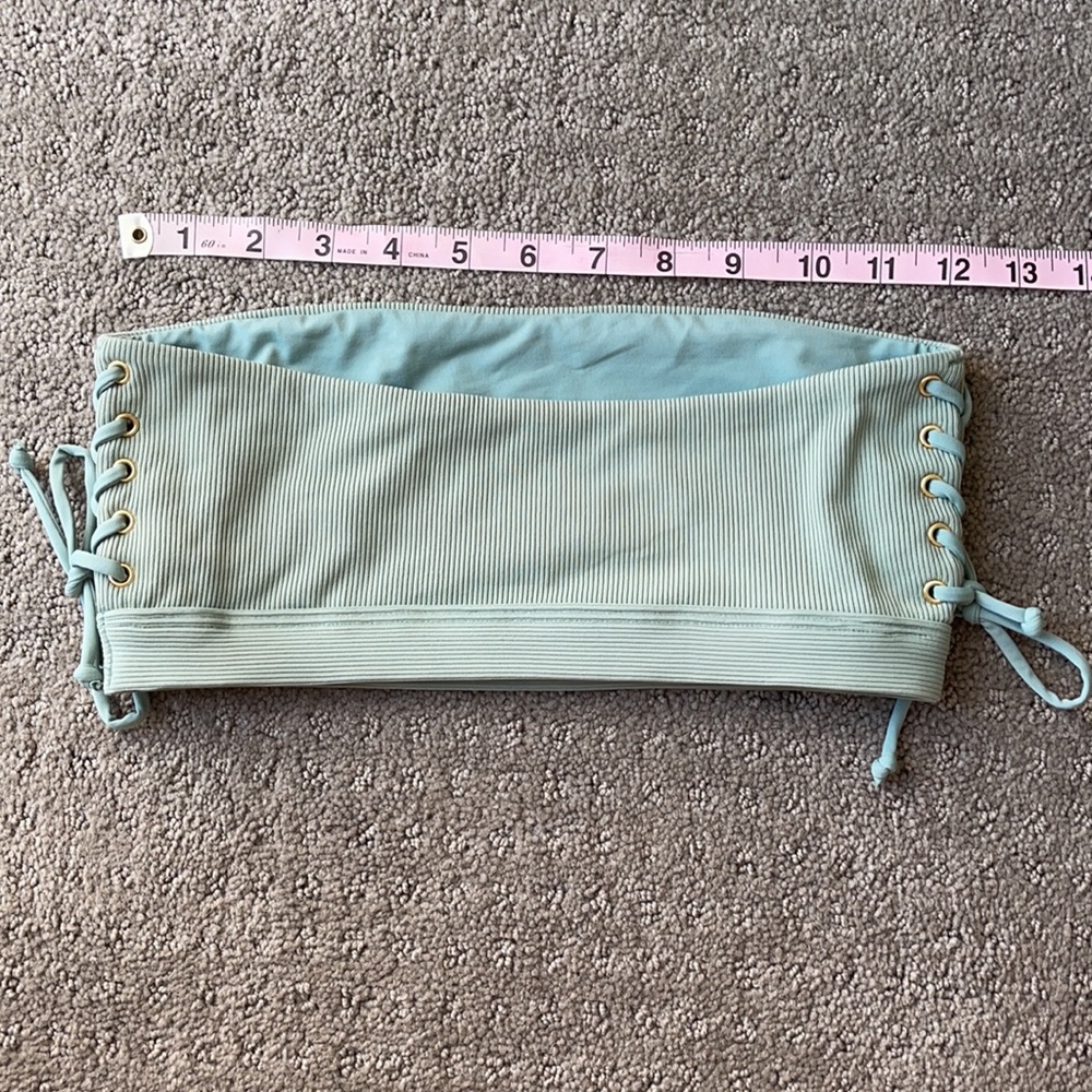 Lspace Crystal Tube Top in Reef Green - Picture 3 of 4